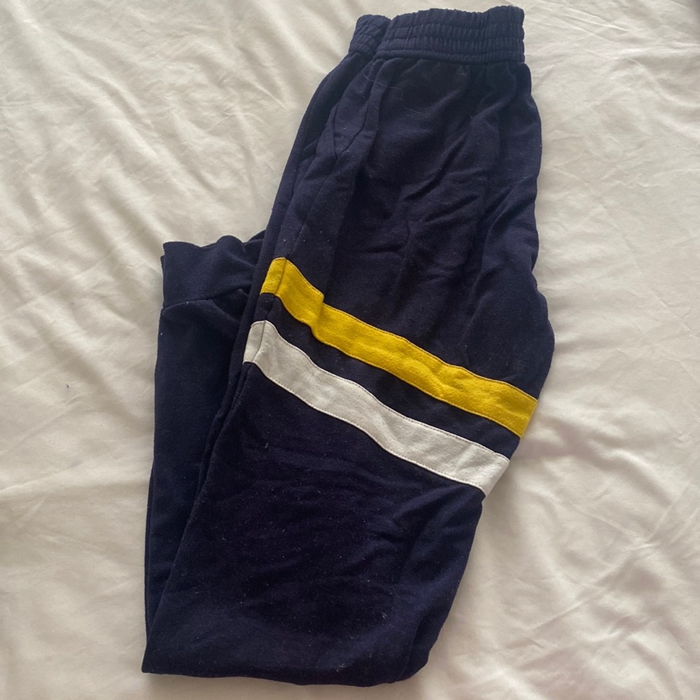 Navy joggers